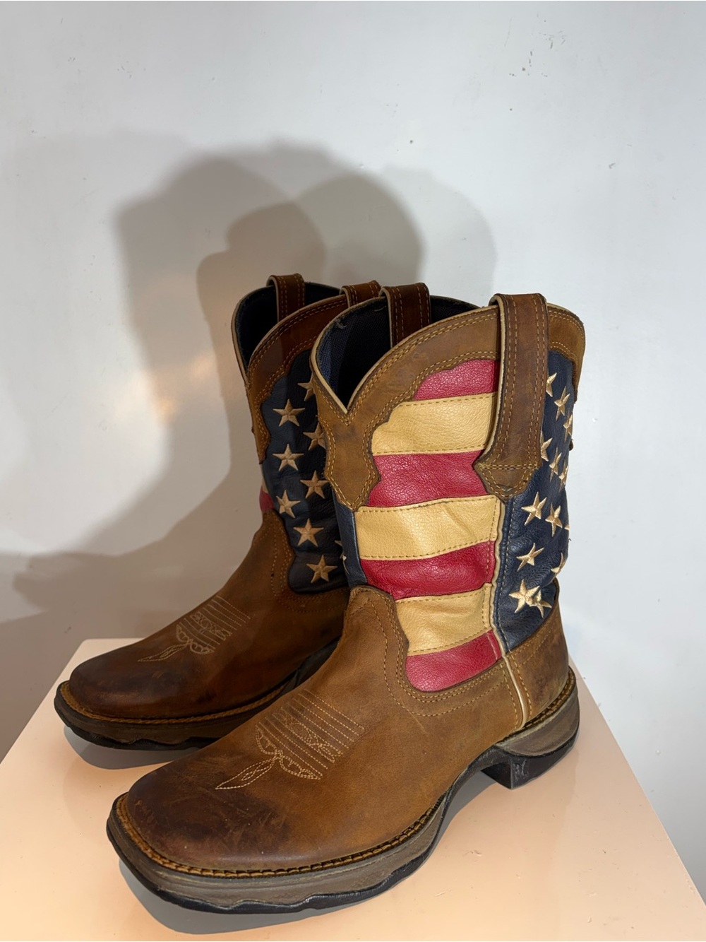 Durango Lady Rebel American Flag Western Cowboy Boots Women’s 8